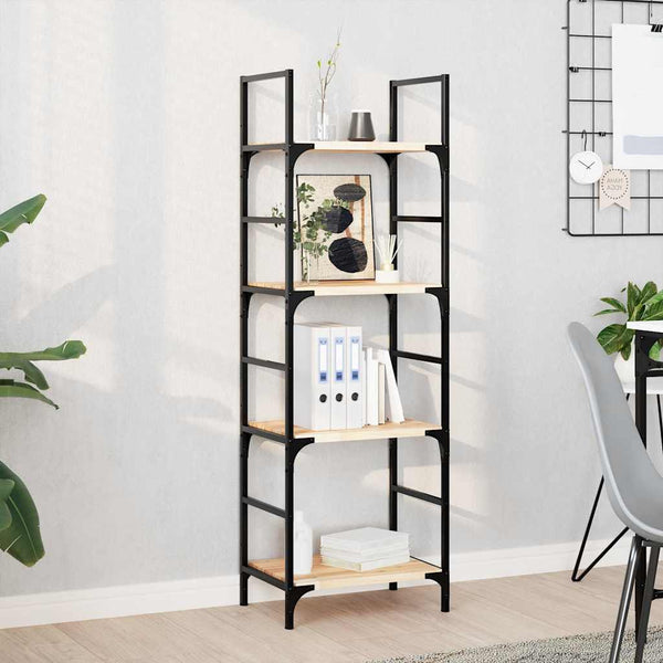 Akazie Schweberegale 4er Set, 40cm