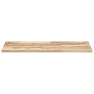Massivholz Schweberegale Akazie 60x40 cm, 3er Set