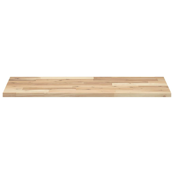 Massivholz Schweberegal Akazie 80x40 cm
