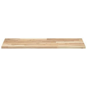 Massivholz Schweberegal Akazie 100x40 cm