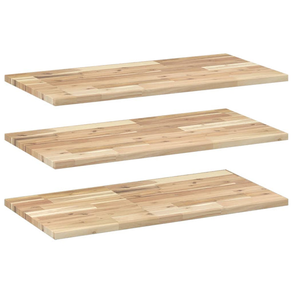 Akazie Schweberegale 100cm, 3er Set