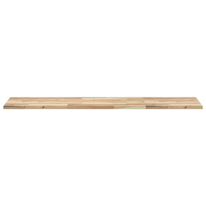Massivholz Schweberegale Akazie 140cm, 3er Set
