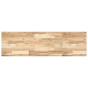 Massivholz Akazie Schweberegale, 160 cm, 2er-Set