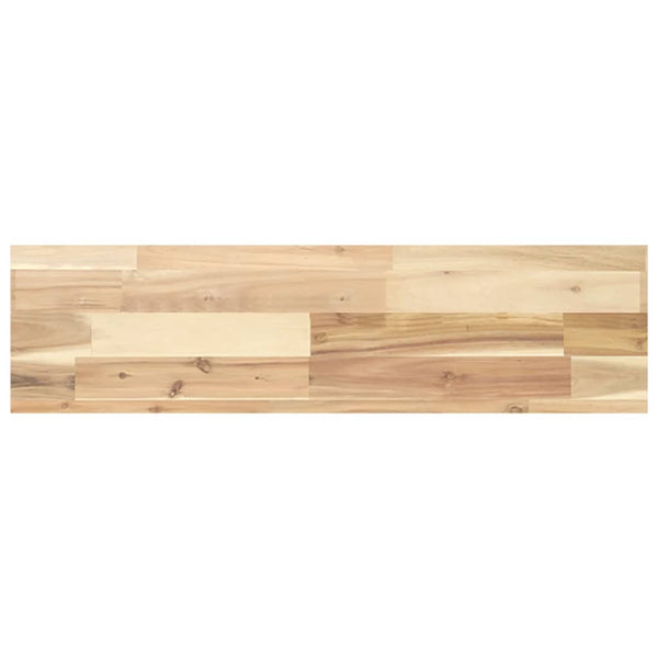 Schweberegal Akazie 80x20 cm Massivholz