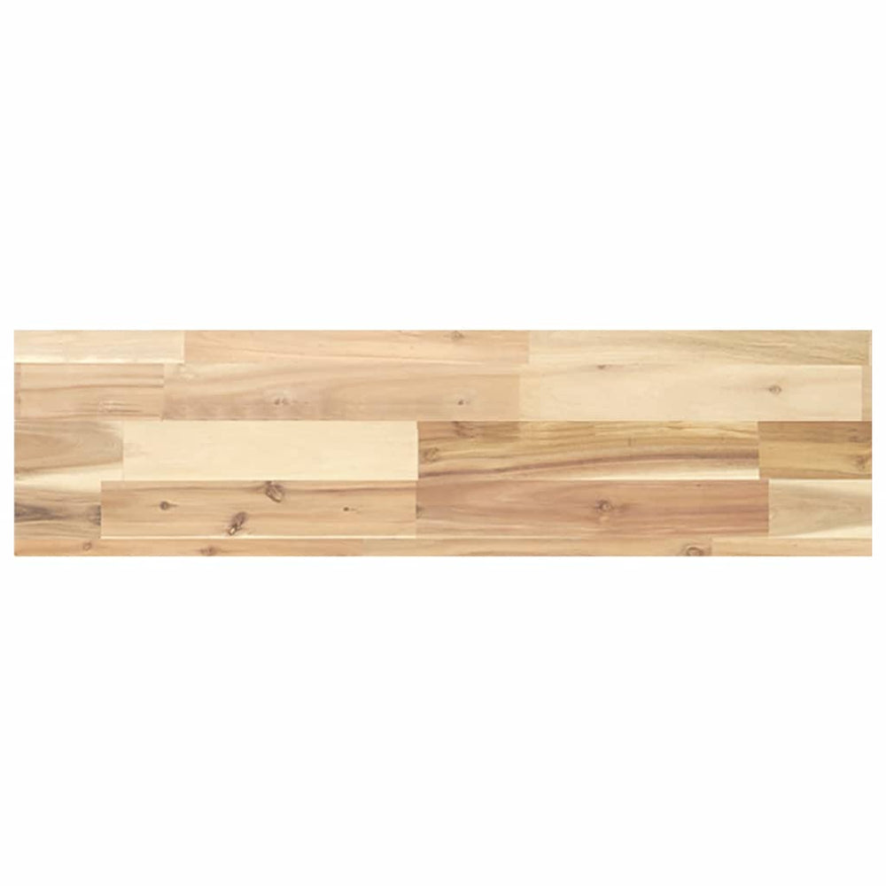 Massivholz Schweberegal Akazie 100x20 cm