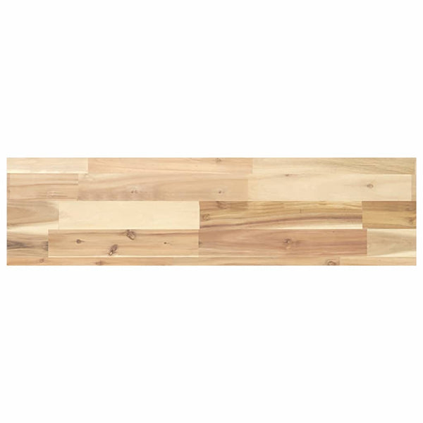 Massivholz Schweberegal Akazie 100x20 cm
