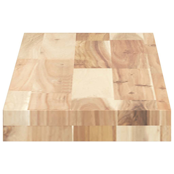 Massivholz Schweberegal Akazie 100x20 cm