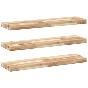 Akazie Schweberegale 100cm, 3er Set