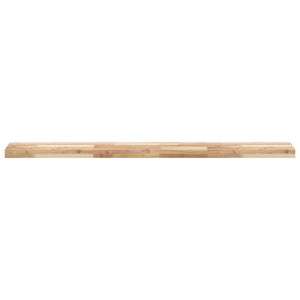 Akazie Massivholz Schweberegale 120cm 4er Set