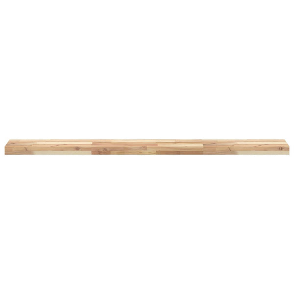Akazie Massivholz Schweberegale 120cm 4er Set
