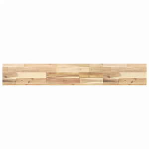 Akazie Massivholz Schweberegale 120cm 4er Set