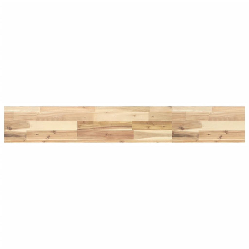 Massivholz Schweberegal Akazie 140 cm