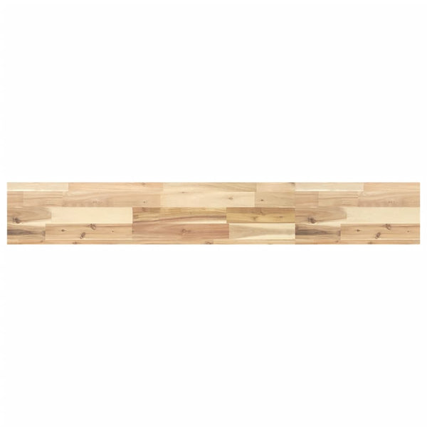 Massivholz Schweberegal Akazie 140 cm