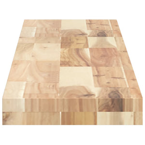 Akazie Schweberegale 140 cm, 3er Set