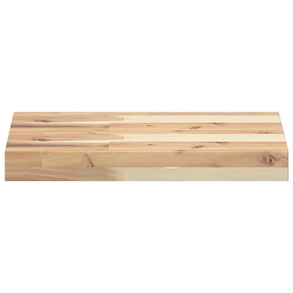 Schweberegal 60x30 Akazie Massivholz