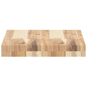 Schweberegal 60x30 Akazie Massivholz