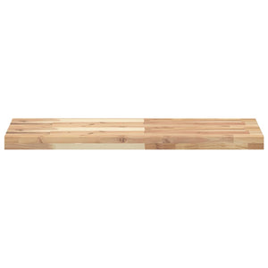 Akazie Schweberegale 3er Set, 100 cm