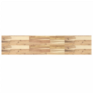 Akazie Schweberegale 3er Set, 120 cm