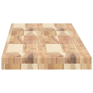 Akazie Schweberegale 140 cm, 4er Set