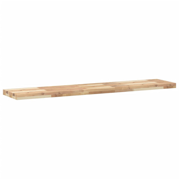 Massivholz Schweberegal Akazie 160 cm