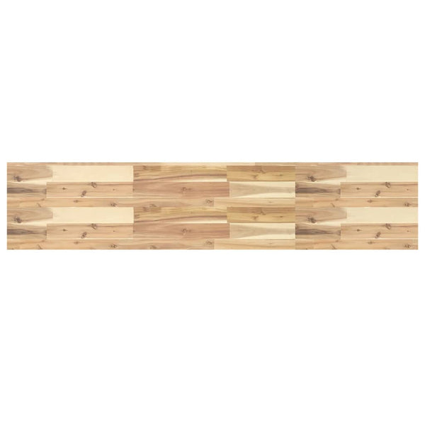 Akazie Schweberegale 160 cm, 4er Set