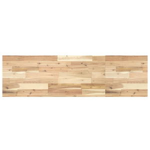 Schweberegale Akazie Massivholz 120cm 2er Set