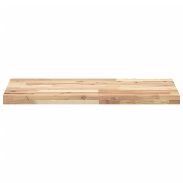 Schweberegale 160x40 cm Akazie Massivholz 2er Set
