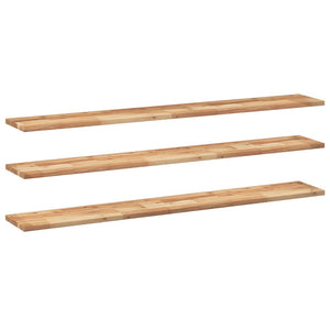 Akazie Schweberegale 120cm, 3er Set