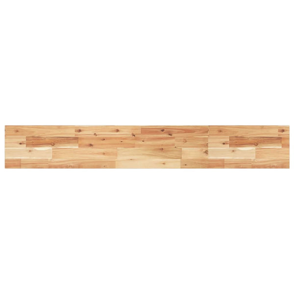 Akazie Schweberegale 140 cm, 4er Set