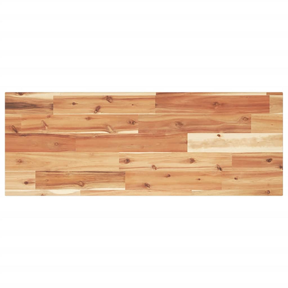 Massivholz Schweberegal Akazie 100 cm