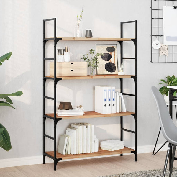 Massivholz Schweberegal Akazie 100 cm