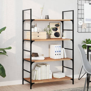 Schweberegale 60x40 cm Akazie Massivholz 4er Set