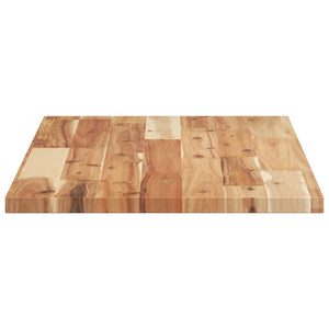 Massivholz Akazie Schweberegal, 100 cm