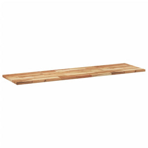 Massivholz Schweberegal Akazie 140x40 cm