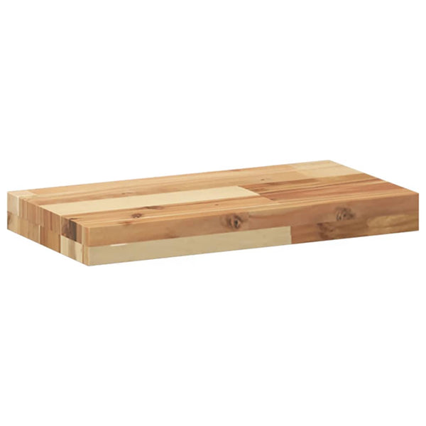Schweberegal 60x20 Akazie Massivholz