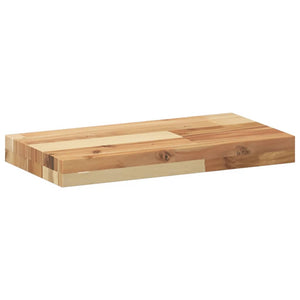 Schweberegale 60x20 Akazie Massivholz 2er Set
