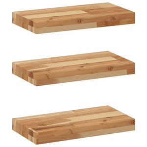 Akazie Schweberegale 60cm, 3er Set