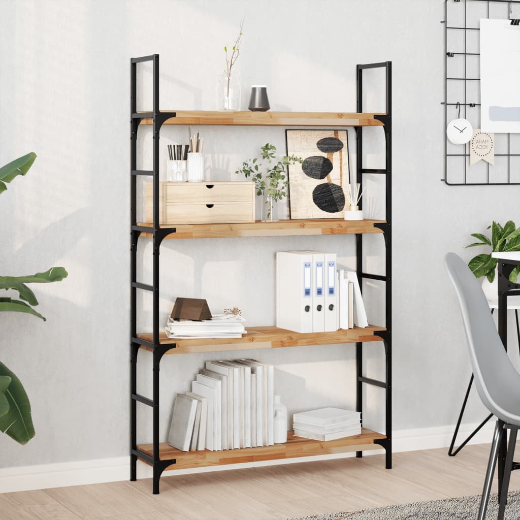 Schweberegal Akazie 80x20 cm Massivholz