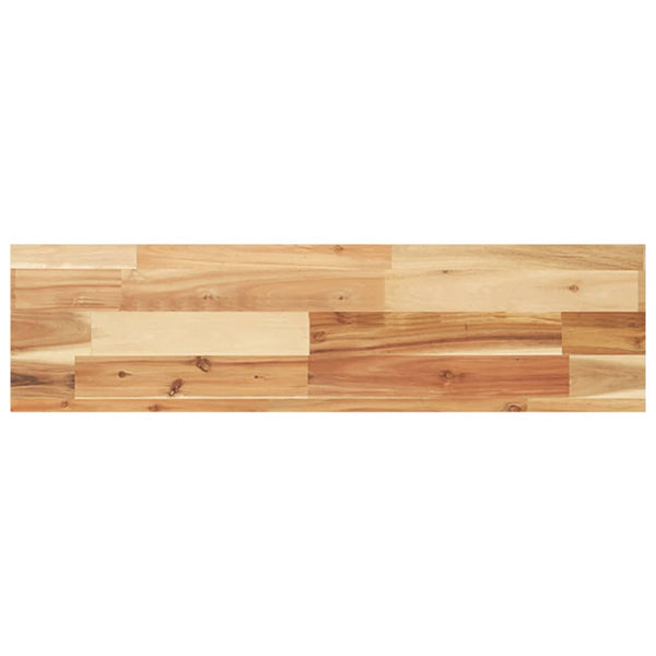 Massivholz Schweberegal Akazie 100 cm