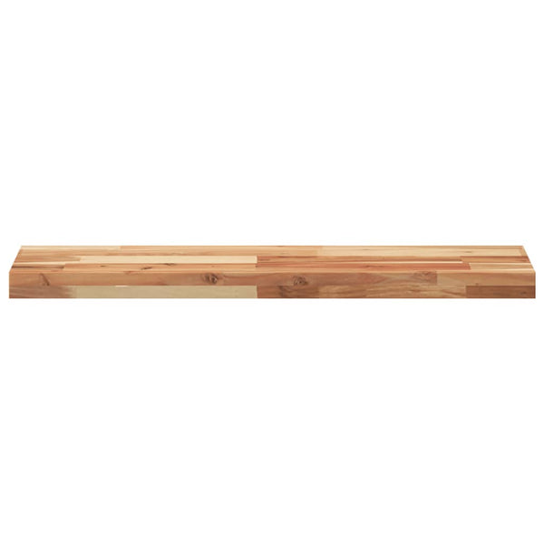 Schweberegale 100x20 Akazie Massivholz 2er Set