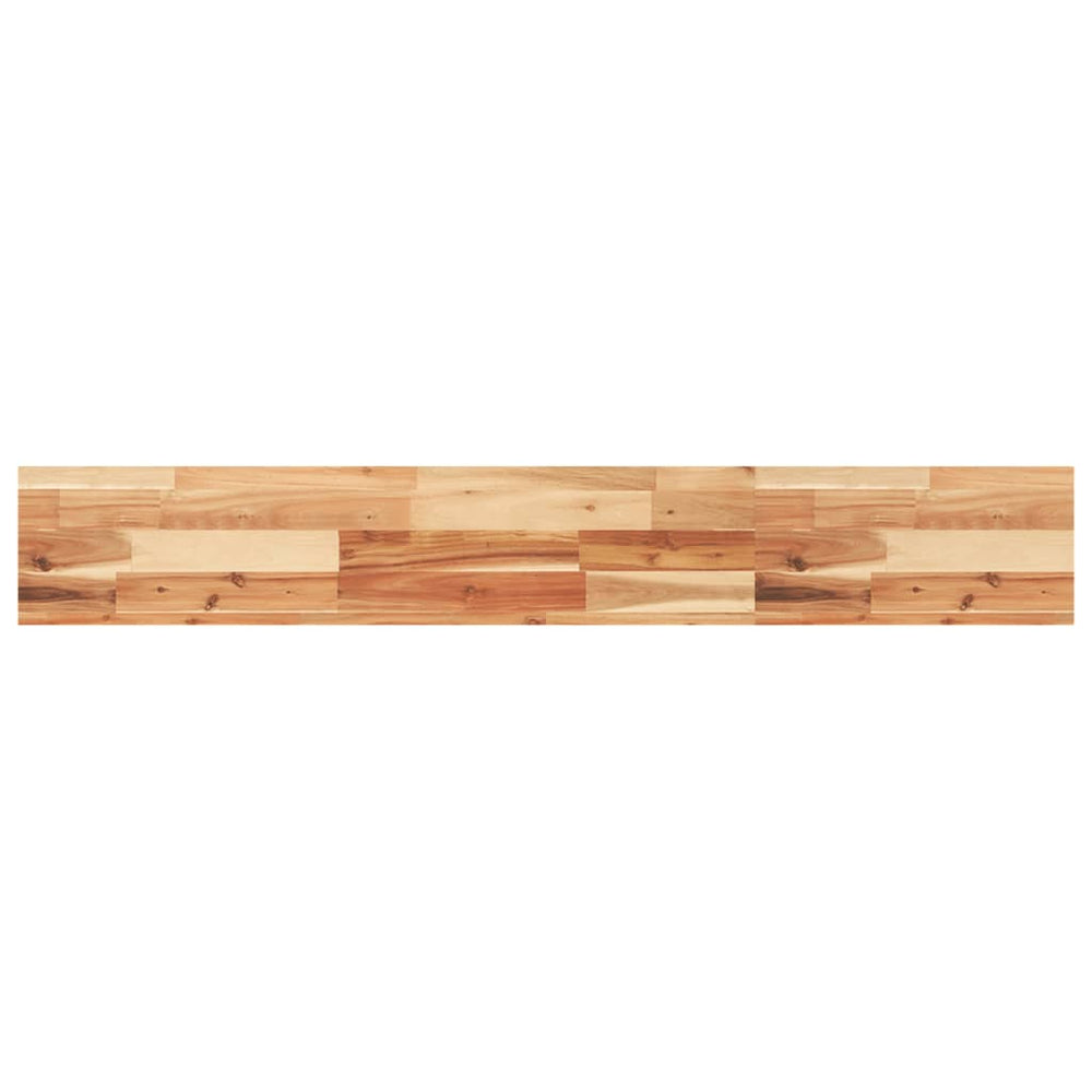 Massivholz Schweberegal Akazie 120 cm