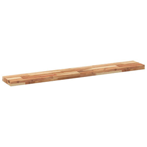 Massivholz Schweberegal Akazie 120 cm