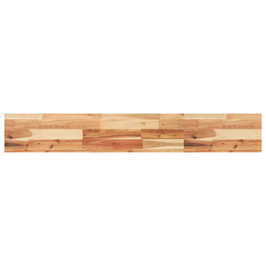 Schweberegale 3er Set Akazie 120 cm