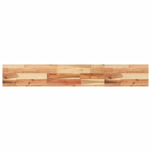 Massivholz Schweberegal Akazie 140 cm