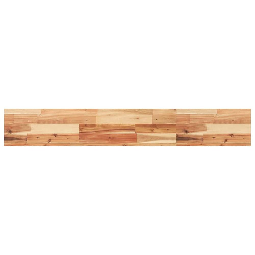 vidaXL Étagère murale 160x20x4 cm Bois d'acacia massif Traitement à l'huile