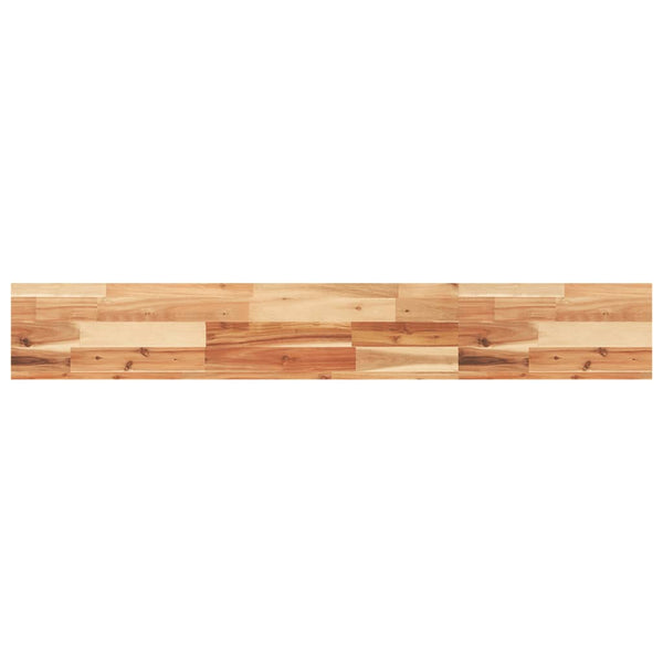 Schweberegale 160 cm Akazie 3er Set