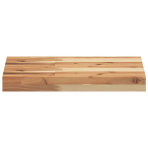 Schweberegale 3er Set Akazie 40cm