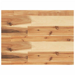 Akazie Massivholz Schweberegale 60 cm, 3er Set