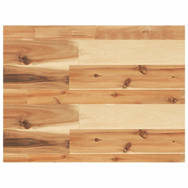 Akazie Massivholz Schweberegale 60 cm, 3er Set