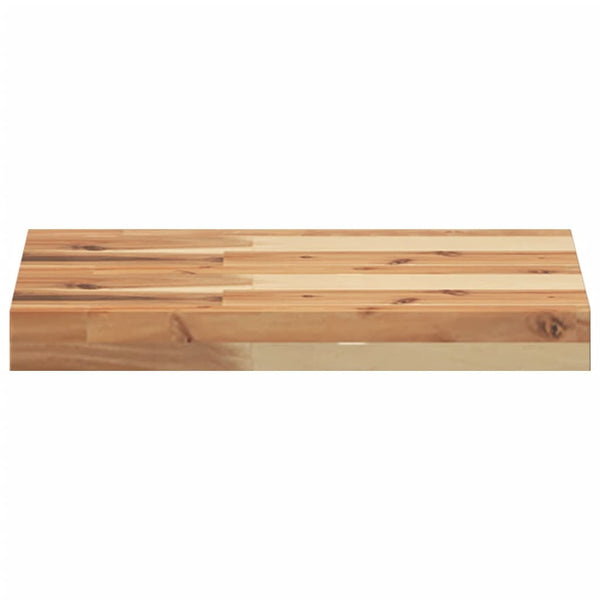 Schweberegale Akazie Massivholz 60x30 cm 4er Set